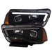 Anzo USA 121524 Projector Headlight Set; Clear Lens; Black Housing; Pair; w/Plank Style Design; - Truck Part Superstore