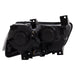 Anzo USA 121524 Projector Headlight Set; Clear Lens; Black Housing; Pair; w/Plank Style Design; - Truck Part Superstore
