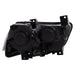 Anzo USA 121524 Projector Headlight Set; Clear Lens; Black Housing; Pair; w/Plank Style Design; - Truck Part Superstore