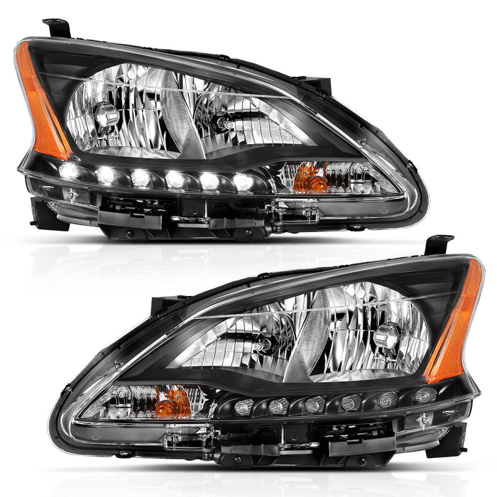 Anzo USA 121537 Crystal Headlight Set - Truck Part Superstore