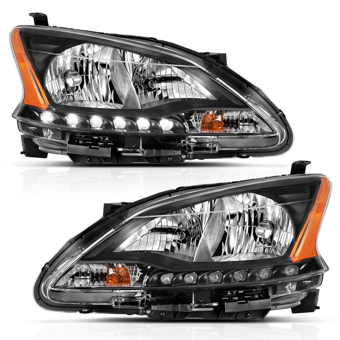 Anzo USA 121537 Crystal Headlight Set - Truck Part Superstore