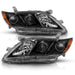 Anzo USA 121539 Projector Headlight Set; Black w/Amber; Pair; - Truck Part Superstore