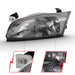 Anzo USA 121555 Crystal Headlight Set; Chrome w/Amber Housing; Pair; - Truck Part Superstore