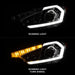 Anzo USA 121563 Projector Headlight Set; Chrome Housing; w/Light Bar; w/DRL; - Truck Part Superstore