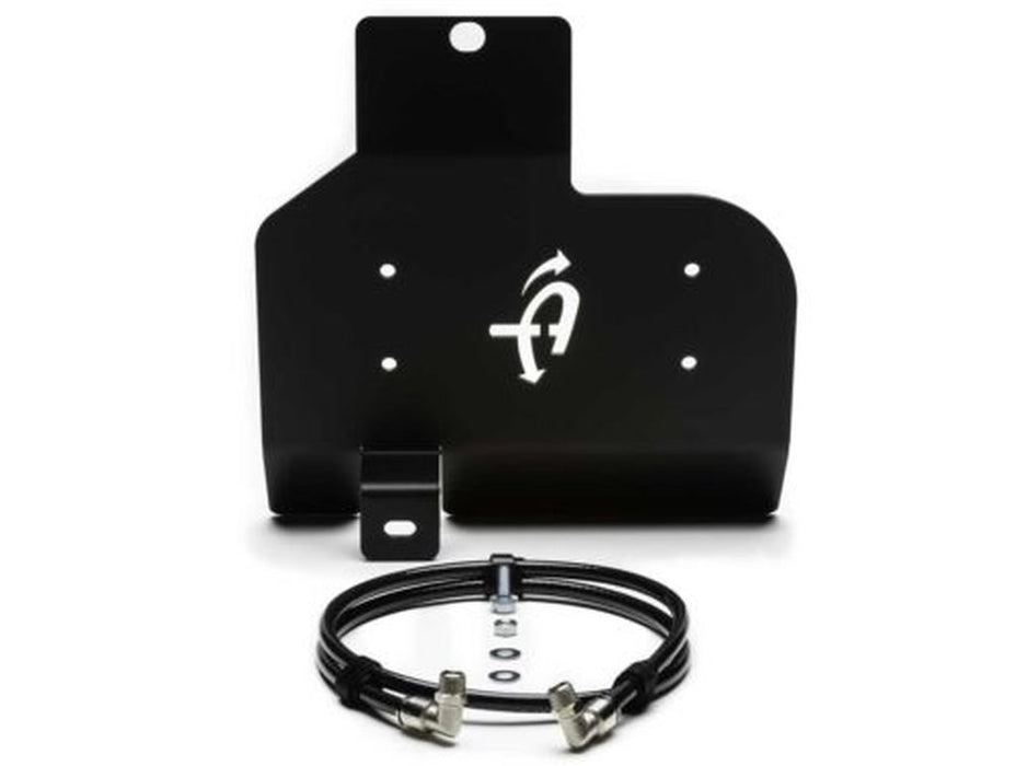 Up Down Air 122-1819 Jeep JL Air Compressor Bracket And Hardware For 18-20 Jeep Wrangler JL Skid Plate for ARB Dual Air Air Compressor Black UP Down Air - Truck Part Superstore