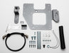 Up Down Air 122-7810 Jeep JK Air Compressor Bracket And Hardware For 07-18 Wrangler JK Engine Bracket for ARB Dual Air Air Compressor Silver UP Down Air - Truck Part Superstore