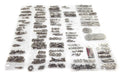 Omix 12215.02 Body Fastener Kit; 539 pc.; Stainless Steel; For Models w/Tailgate; - Truck Part Superstore