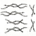 Rugged Ridge 12300.32 Side Decal; Pair; Barbed Wire; - Truck Part Superstore