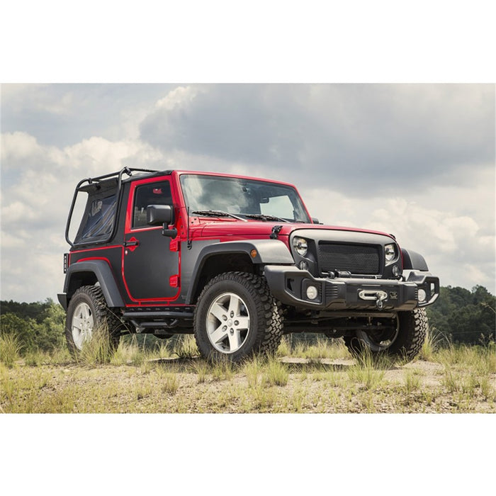 Rugged Ridge 12300.52 Magnetic Protection Panel Kit; Matte Black; - Truck Part Superstore