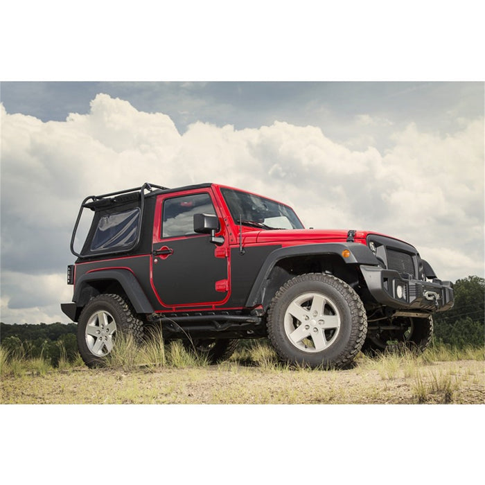 Rugged Ridge 12300.52 Magnetic Protection Panel Kit; Matte Black; - Truck Part Superstore