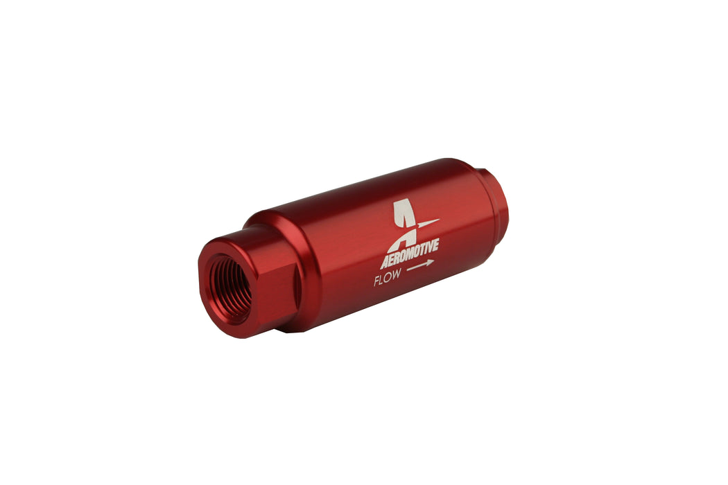 Aeromotive Fuel System 12303 SS Series 40-Micron Fuel Filter - Truck Part Superstore