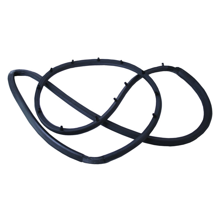 Omix 12303.01 Door Seal; Left; Rubber; w/Full Steel Door; - Truck Part Superstore