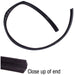 Omix 12303.05 Door Glass Weatherstrip; Rear Left Lower Or Rear Right Lower; Door Edge; Rubber; - Truck Part Superstore