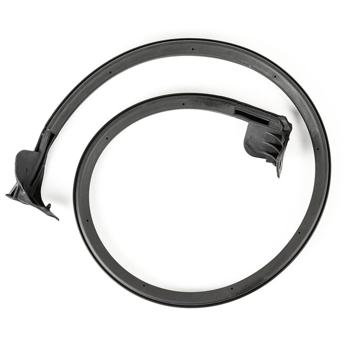 Omix 12303.33 Door Seal; Half; Rear Left; Rubber; - Truck Part Superstore