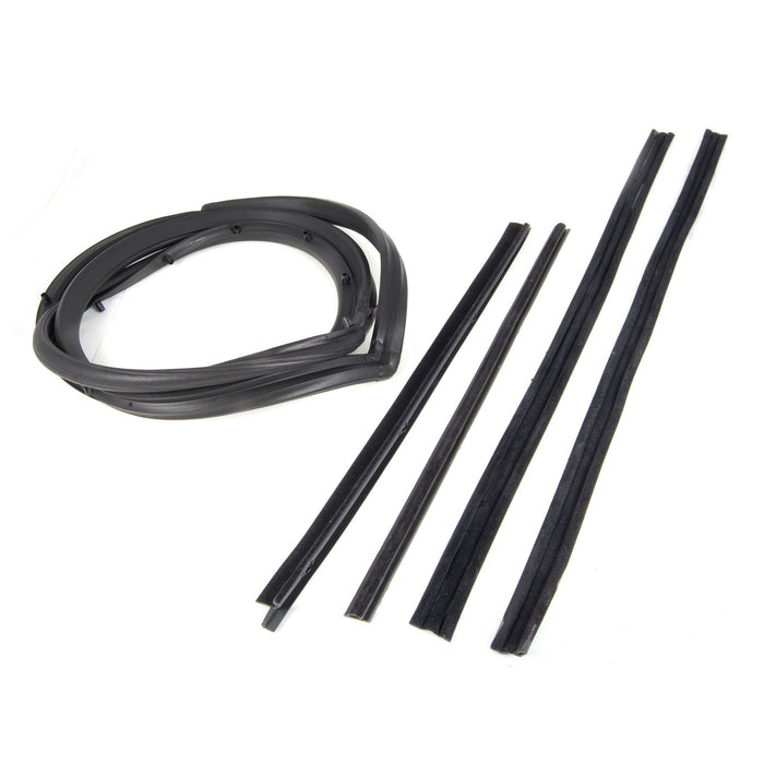 Omix 12303.50 Door Seal Kit; Right; 5 Pc.; For Factory Hardtop w/Moveable Vent Window; Rubber; - Truck Part Superstore