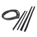 Omix 12303.50 Door Seal Kit; Right; 5 Pc.; For Factory Hardtop w/Moveable Vent Window; Rubber; - Truck Part Superstore