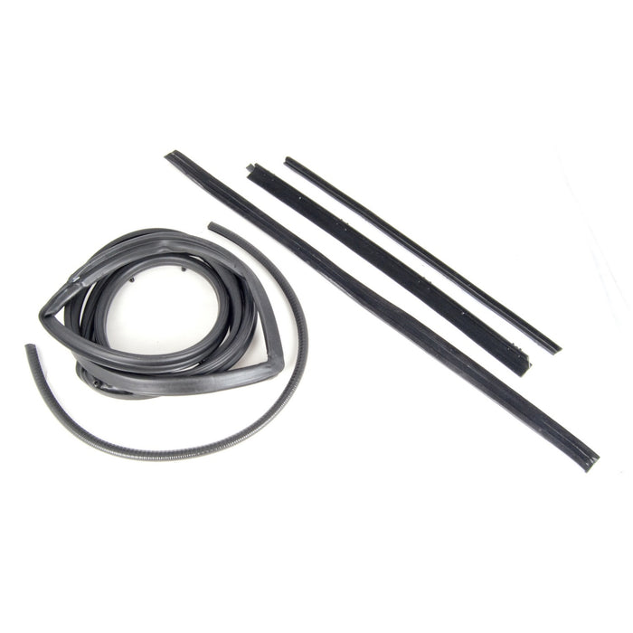 Omix 12303.53 Door Seal Kit; Left; 5 pc.; For Hardtop w/Fixed Vent Window; Rubber; - Truck Part Superstore