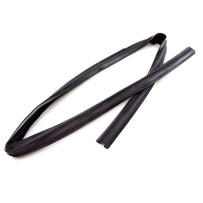 Omix 12303.74 Door Glass Run Seal; Front Right; Rubber; - Truck Part Superstore