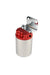 Aeromotive Fuel System 12308 10 Micron, Red/Polished Canister Fuel Filter - Truck Part Superstore