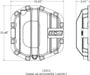 B&M 12313 Differential Cover; Rear; For Dana 44 Advantek; Nodular Iron; - Truck Part Superstore