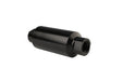 Aeromotive Fuel System 12321 Filter, In-Line, 10-m Fabric Element, ORB-10 Port, Bright-Dip Black, 2" OD. - Truck Part Superstore