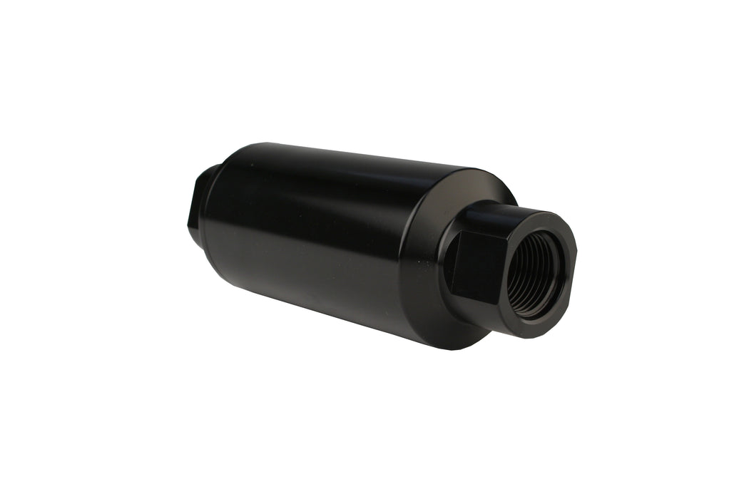 Aeromotive Fuel System 12324 100 Micron, ORB-10 Black Fuel Filter - Truck Part Superstore