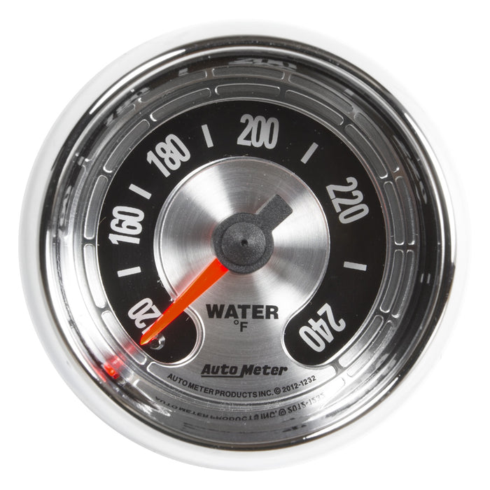 AutoMeter 1232 GAUGE; WATER TEMP; 2 1/16in.; 240deg.F; MECH; AMERICAN MUSCLE - Truck Part Superstore