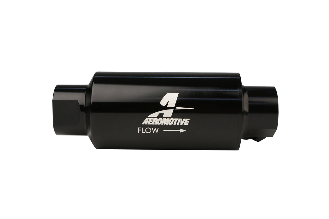Aeromotive Fuel System 12333 Dual Outlet Oil/Fuel Filter, ORB-10 - Truck Part Superstore