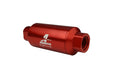 Aeromotive Fuel System 12335 40 Micron, ORB-10 Red Fuel Filter - Truck Part Superstore