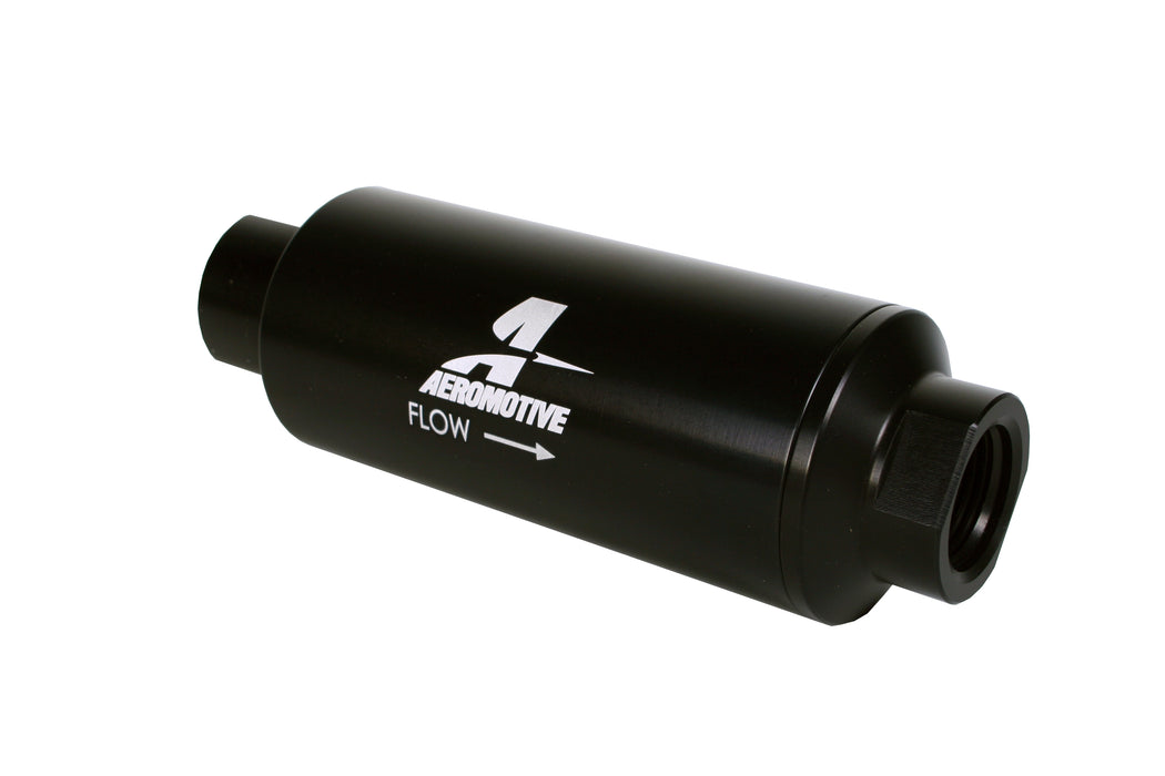 Aeromotive Fuel System 12341 10-micron Microglass In-Line Filter with ORB-12 Ports - Truck Part Superstore