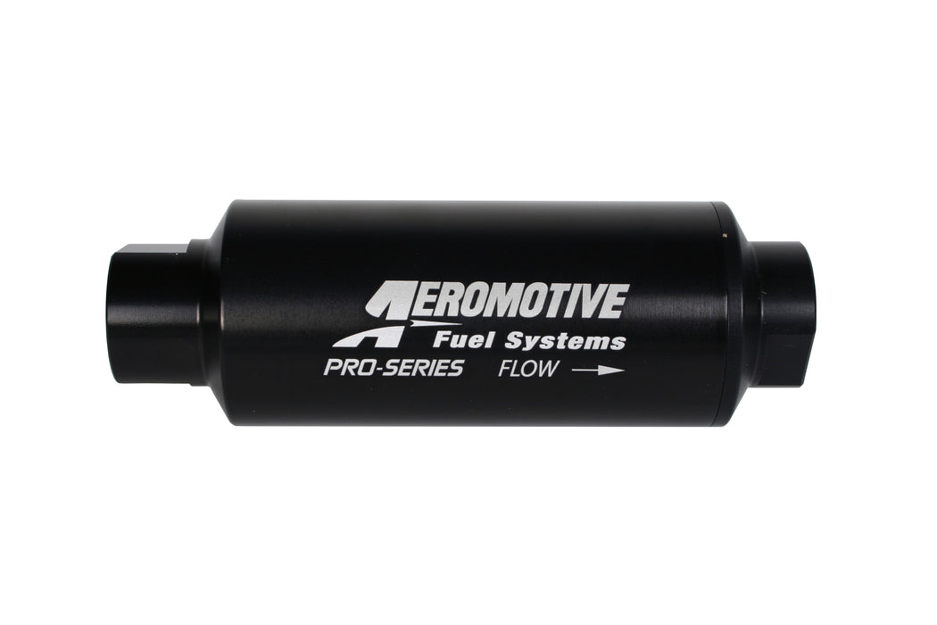 Aeromotive Fuel System 12342 40M Pro Series AN-12 Stainless Filter - Truck Part Superstore