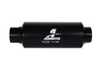 Aeromotive Fuel System 12343 40 Micron Stainless , ORB-12 Black Filter - Truck Part Superstore