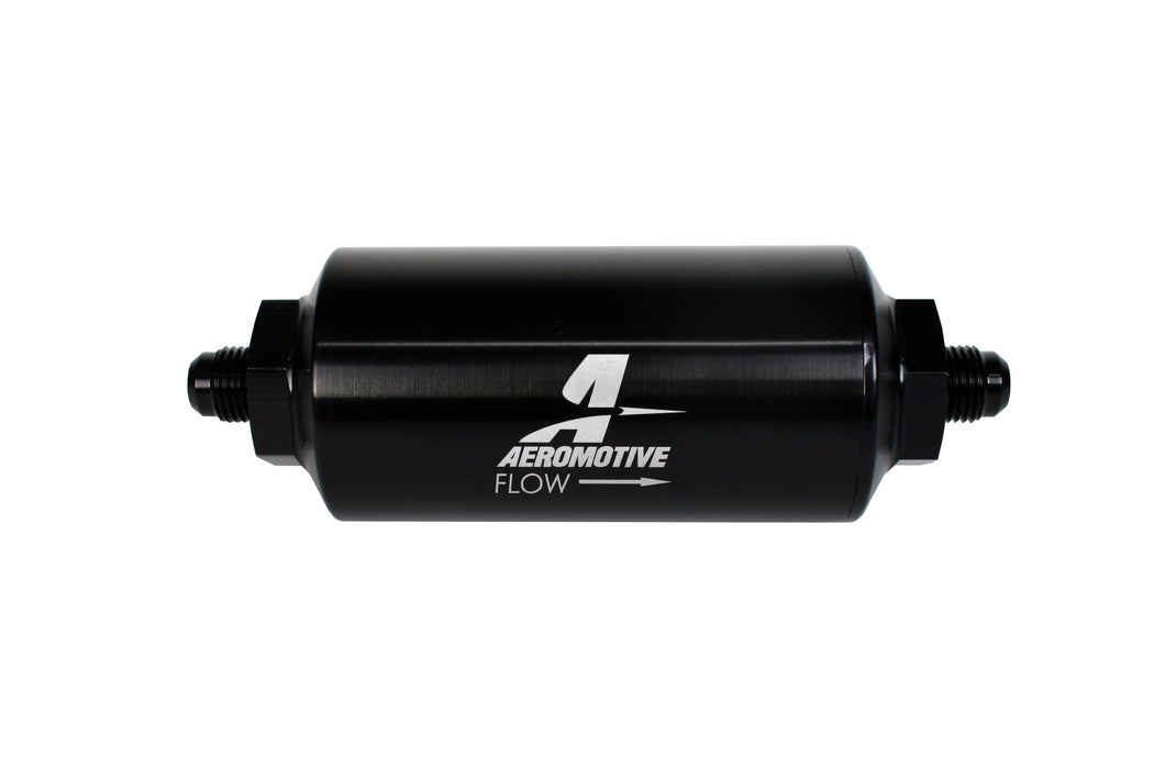 Aeromotive Fuel System 12348 Male AN-06 Stainless 40m Filter - Truck Part Superstore