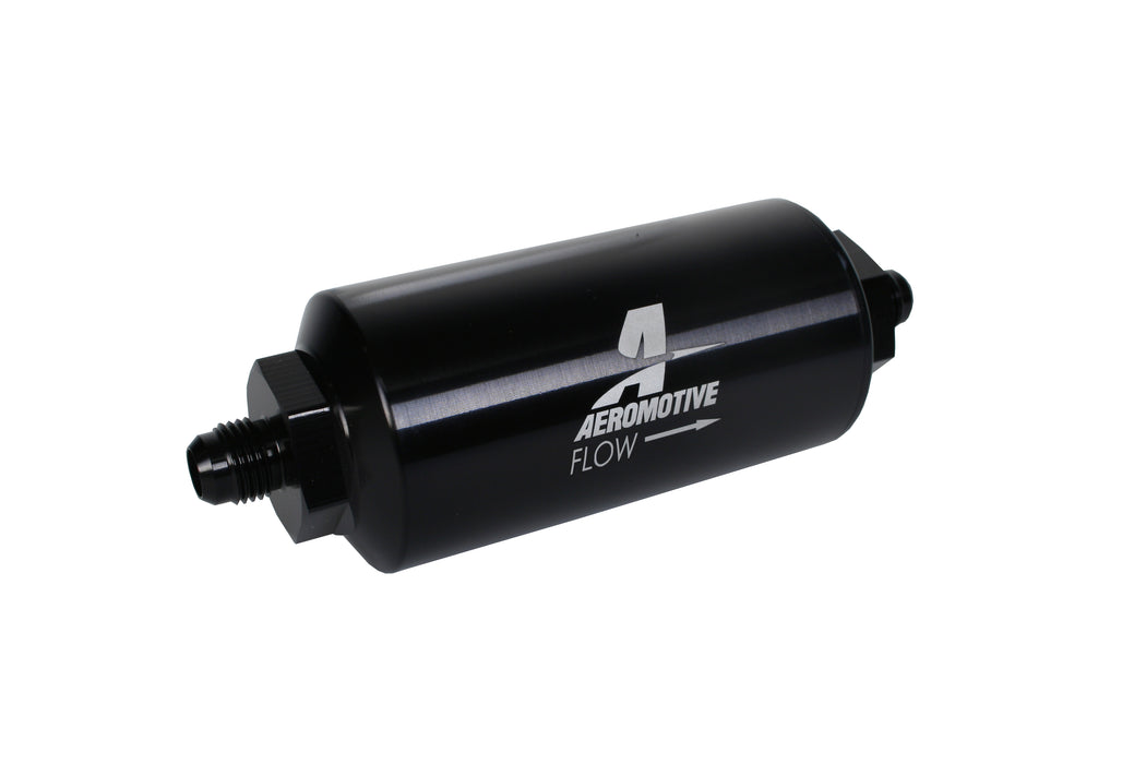 Aeromotive Fuel System 12348 Male AN-06 Stainless 40m Filter - Truck Part Superstore