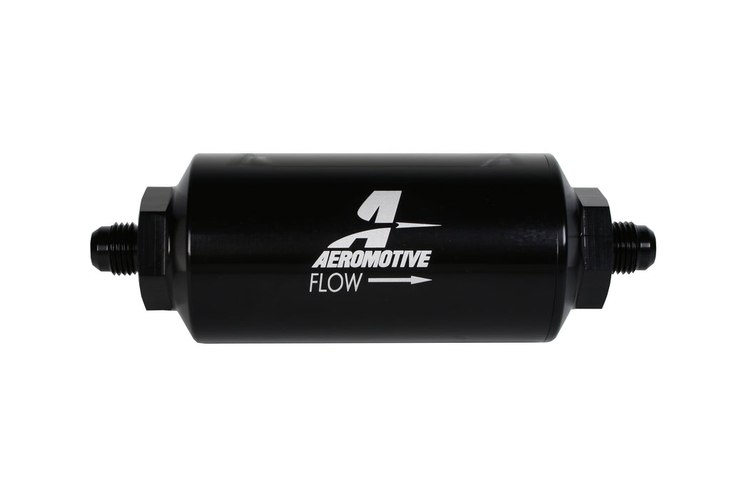 Aeromotive Fuel System 12349 Male AN-06 Stainless 100m Filter - Truck Part Superstore