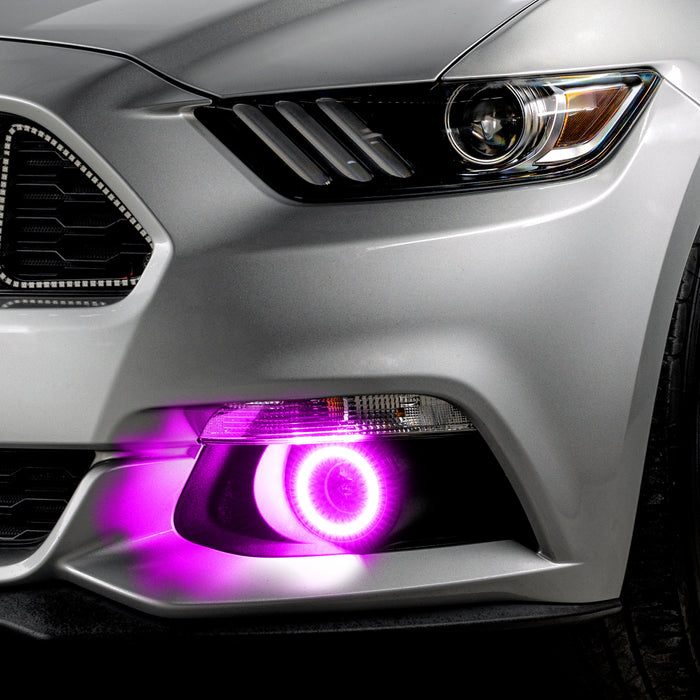 Oracle Lighting 1235-332 Dynamic ColorSHIFT RGB+A Projector Fog Halo Kit- Surface Mount - Truck Part Superstore