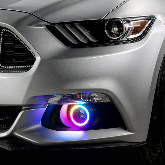 Oracle Lighting 1235-332 Dynamic ColorSHIFT RGB+A Projector Fog Halo Kit- Surface Mount - Truck Part Superstore