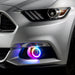 Oracle Lighting 1235-332 Dynamic ColorSHIFT RGB+A Projector Fog Halo Kit- Surface Mount - Truck Part Superstore