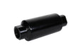 Aeromotive Fuel System 12350 Filter, In-Line, 10-m Microglass Element, ORB-10 Port, Bright-Dip Black, 2" OD. - Truck Part Superstore