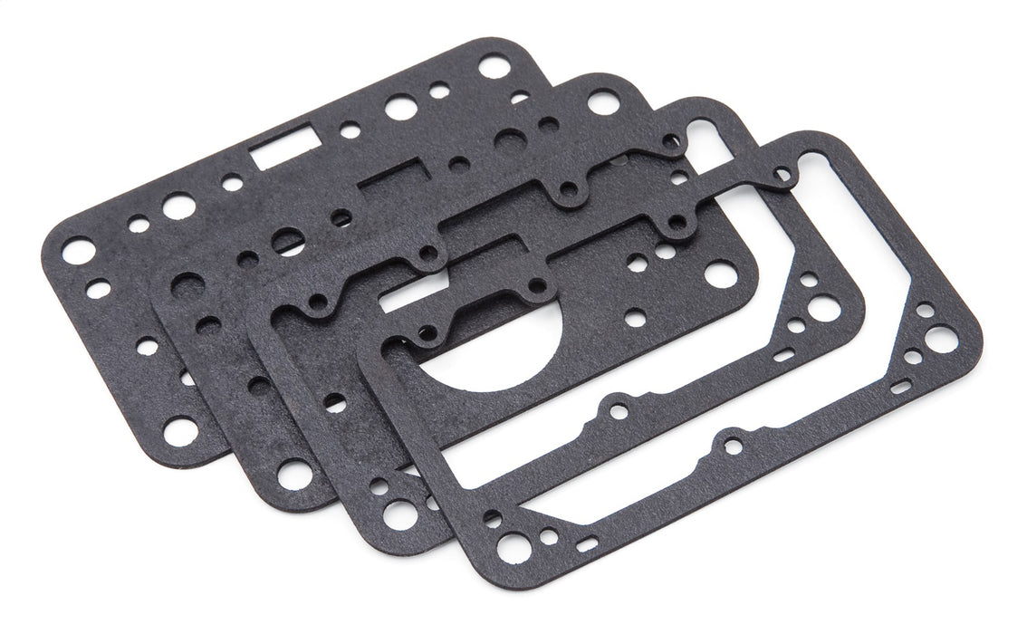 Edelbrock 12370 Edelbrock Metering Block And Fuel Bowl Gasket Kit Black Two Pairs - Truck Part Superstore