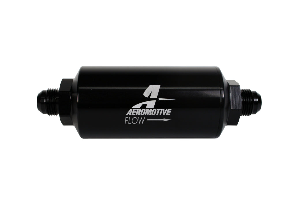 Aeromotive Fuel System 12378 Male AN-08 Stainless 40m Filter - Truck Part Superstore