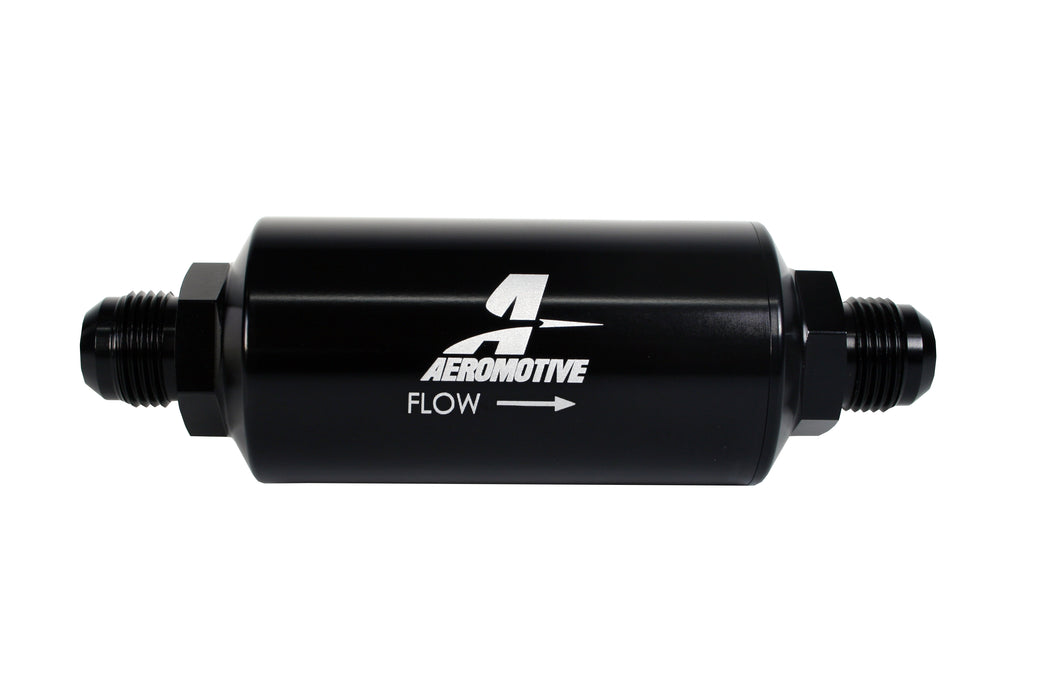Aeromotive Fuel System 12389 Male AN-10 Stainless 100m Filter - Truck Part Superstore
