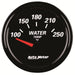 AutoMeter 1238 GAUGE; WATER TEMP; 2 1/16in.; 250deg.F; ELEC; DESIGNER BLACK II - Truck Part Superstore