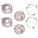 Omix 12402.02 Head Light Set; Left And Right; Incl. 2 Housings/Head Lights/Retaining Rings; - Truck Part Superstore