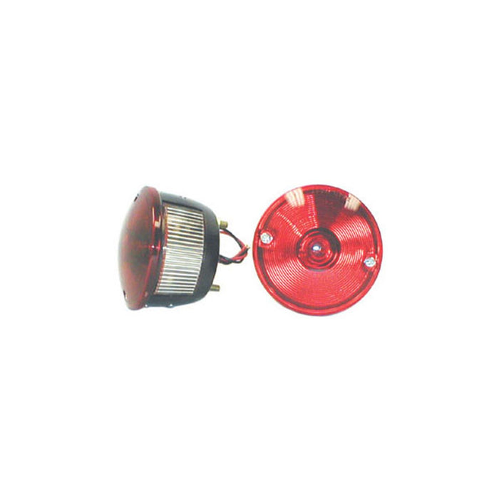 Omix 12403.01 Tail Light Assembly; Left; Round; - Truck Part Superstore