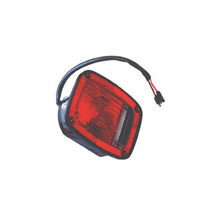 Omix 12403.03 Tail Light Assembly; Left; Black; - Truck Part Superstore