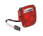 Omix 12403.11 Tail Light Assembly; Left; Black Housing; - Truck Part Superstore