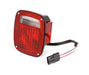 Omix 12403.12 Tail Light Assembly; Right; Black Housing; - Truck Part Superstore