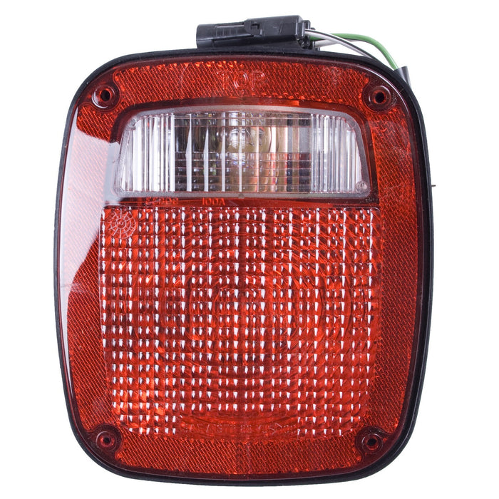 Omix 12403.13 Tail Light Assembly; Left; Black; - Truck Part Superstore