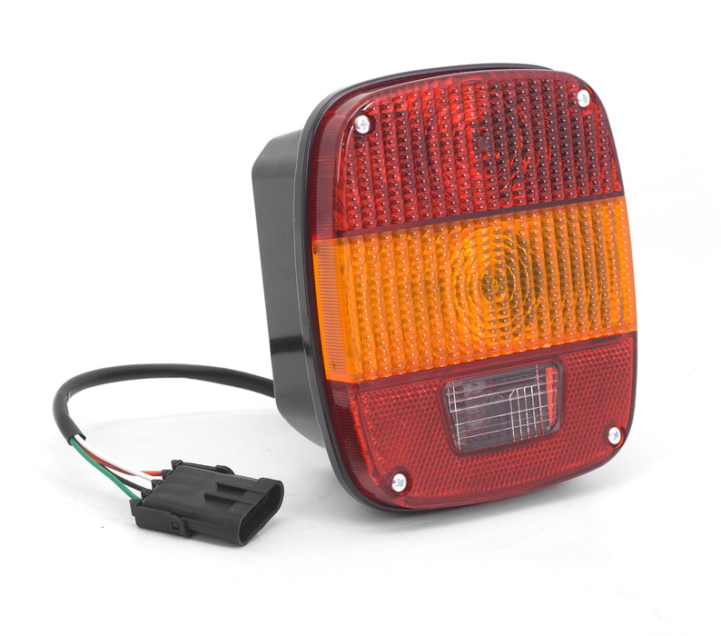 Omix 12403.43 Tail Light; Left Or Right; For Use w/1997-2006 Jeep Wrangler TJ; Export Only; - Truck Part Superstore